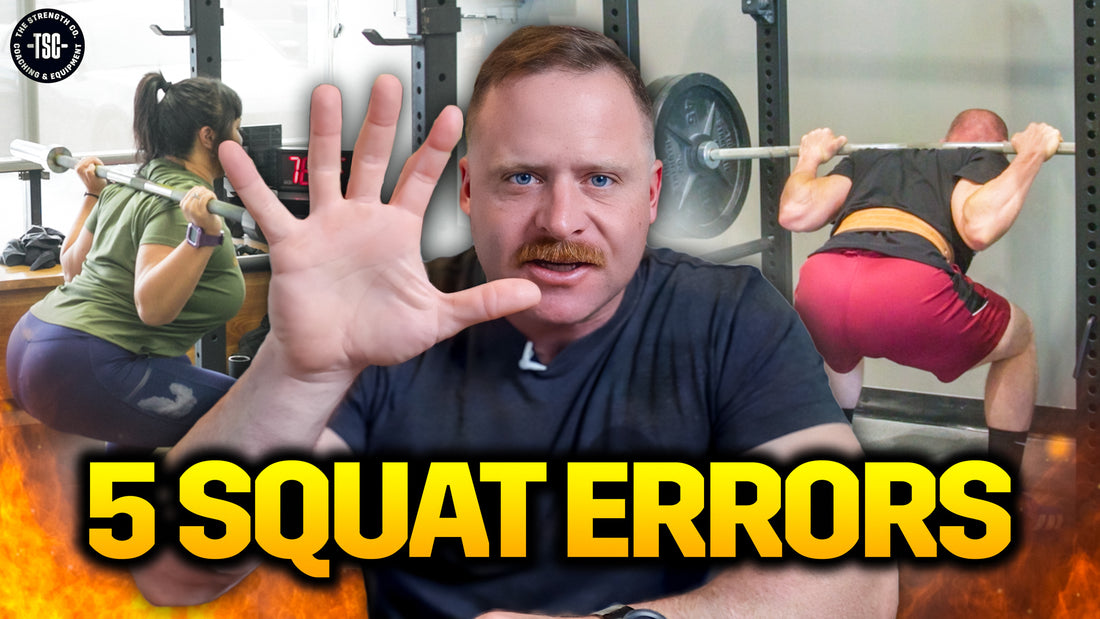 5 squat errors