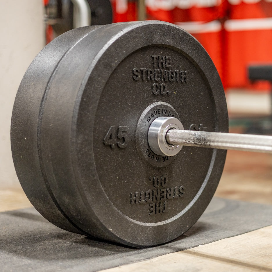 Olympic lifting bars and best sale bumper plates