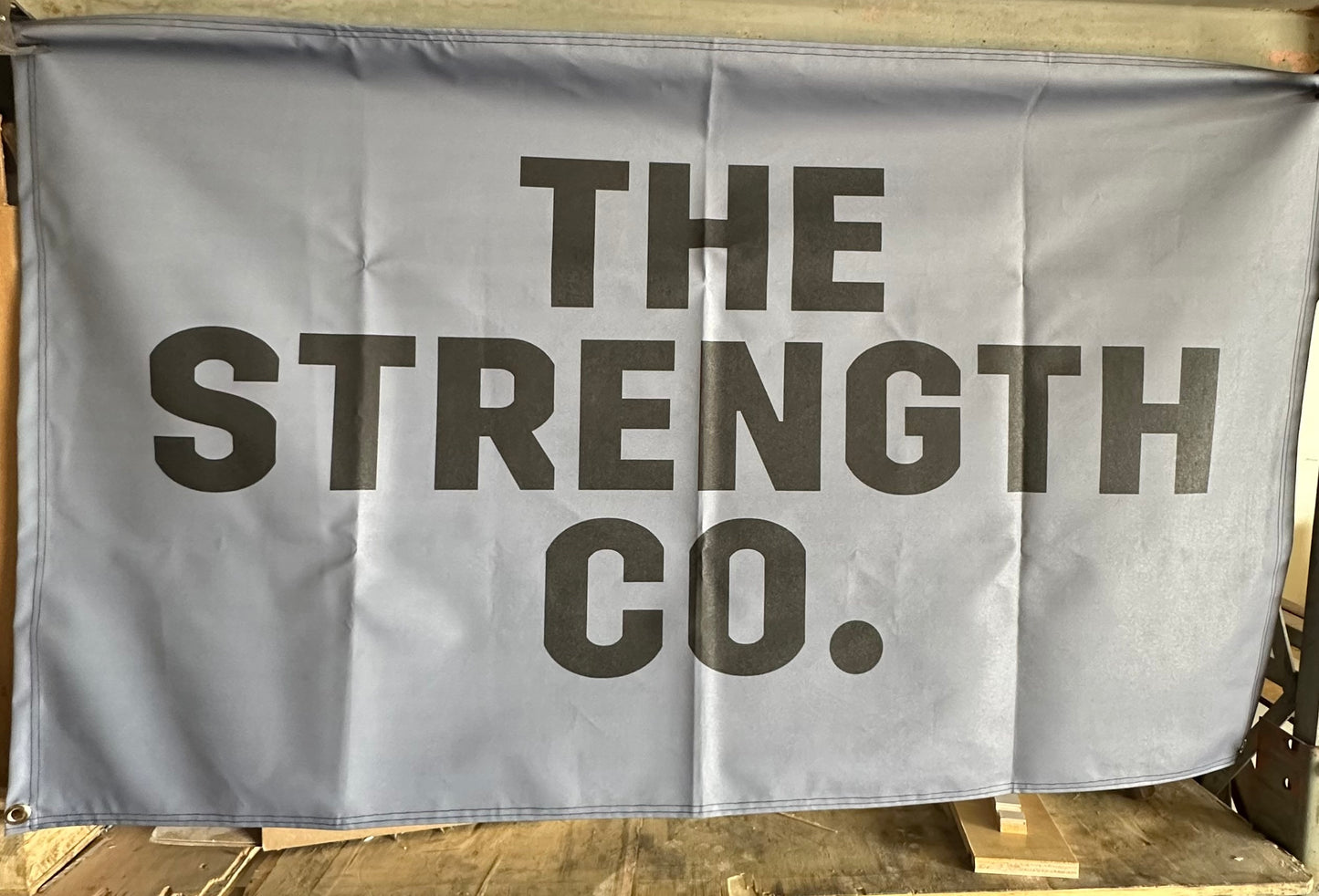 The Strength Co. Gym Flag Banner