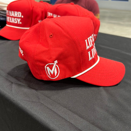 Lift Hard Live Easy Hat