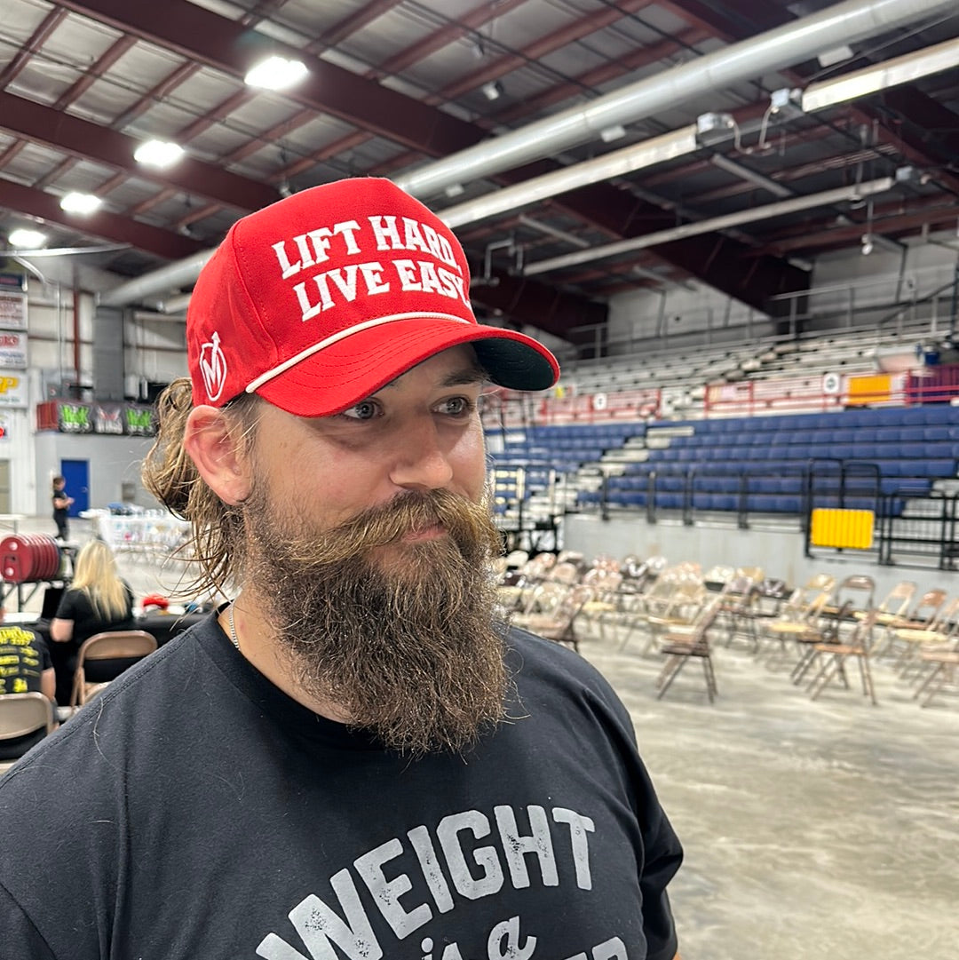 Lift Hard Live Easy Hat