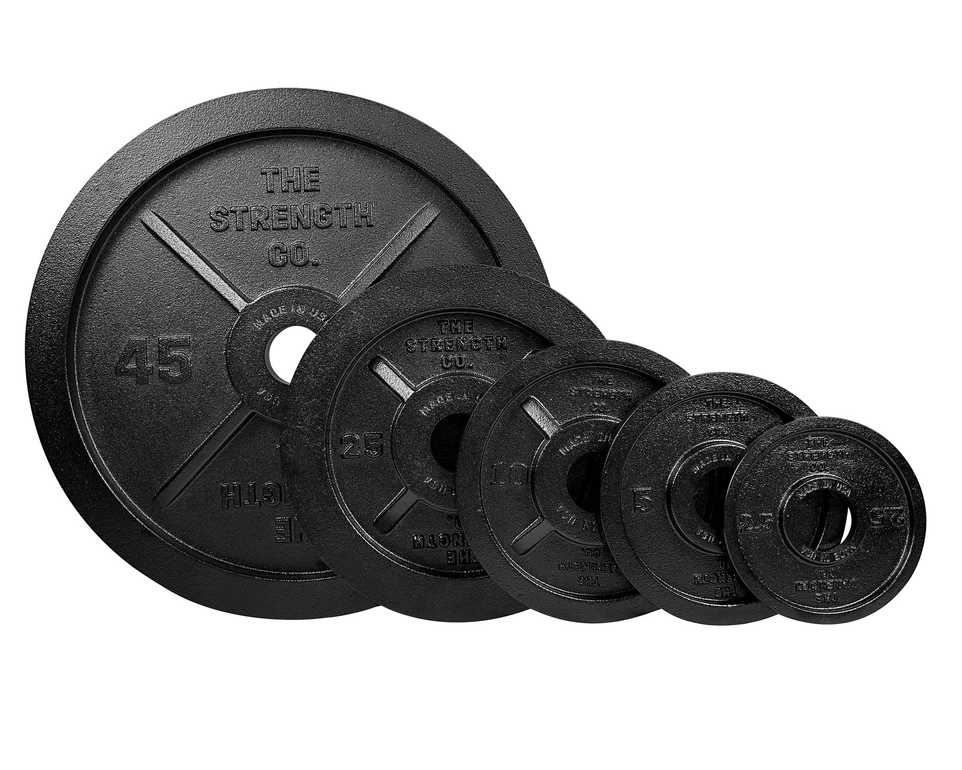 2 Olympic iron grip plates IFAST