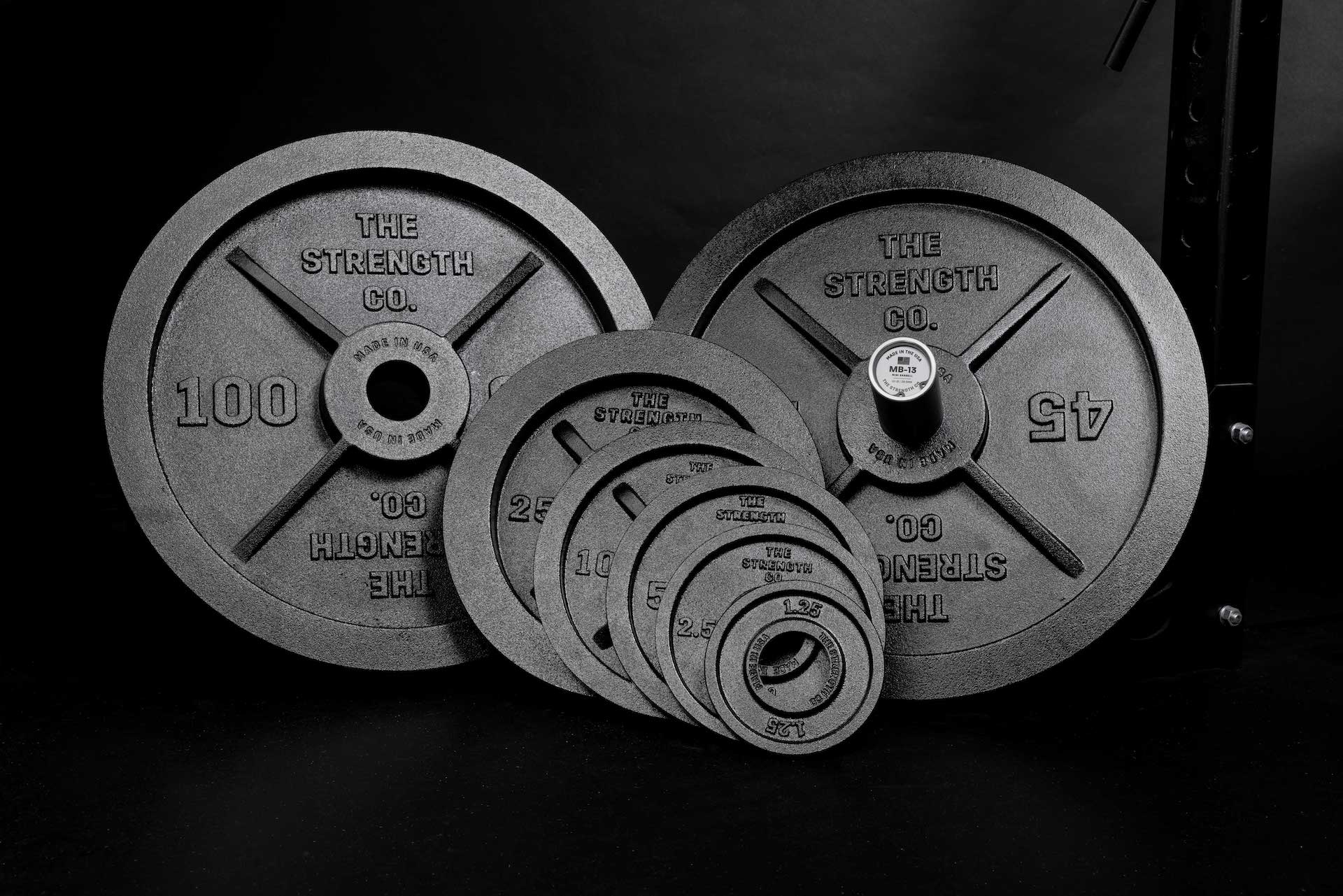 Olympic Iron Barbell Plates The Strength Co